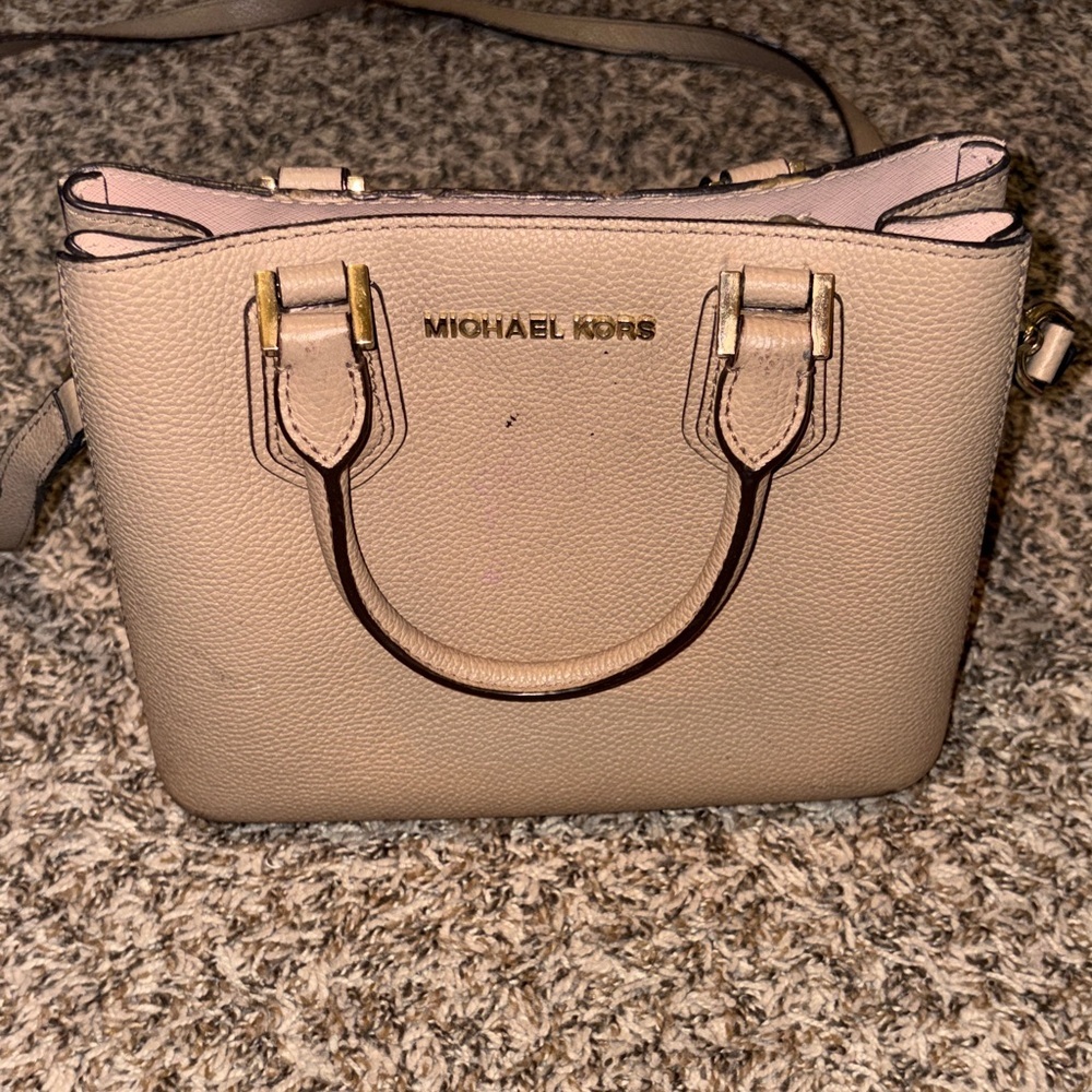 Michael Kors Beige Crossbody Bag - Picture 3 of 7
